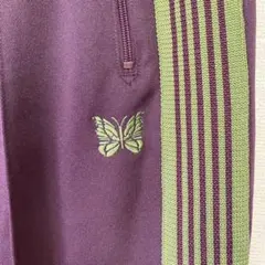 極美品!Needles 21AW ストレート マルーン トラックパンツ L