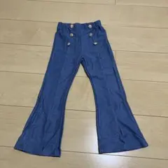 新品未使用　フレアパンツ 5Y (110センチ)