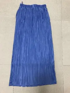 【レディース春夏服】アメリカンホリック★プリーツタイトスカート 青★Sサイズ