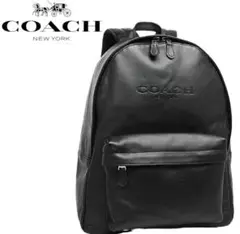 新品　コーチ　メンズ　チャールズ　バックパック　ブラック　F54786 COACH コーチ リュック F54786 Charles Backpack In Sport Calf