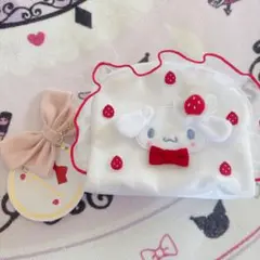 新品 サンリオ ショートケーキ シナモロール ポーチ