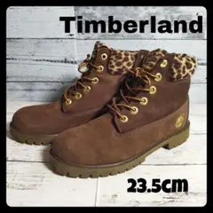 ★希少、美品★ Timberland ブーツ ヒョウ柄 レオパード 27951M