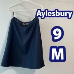 【ほぼ未使用】Aylesbury ネイビー スカート 9 M