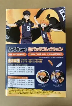 ハイキュー！！　缶バッジコレクション　BOX 未開封