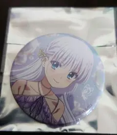 鳴瀬しろは　Summer Pockets ローソンコラボ　缶バッジ　サマポケ