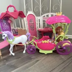ユニコーン 馬車セット