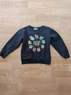 秋冬　スーパーマリオ トレーナー 120サイズ BANDAI APPAREL
