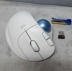 ロジクール M575 ホワイト 動作OK・静音スイッチ換装済み