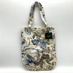 ローラアシュレイ ミニトートバッグ ヴィクトリア/ネイビー