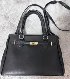 VIS【2WAY】フロント金具3層トートバッグ