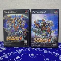 【PS2】　ソフト　第2次　/　第3次スーパーロボット対戦α　2枚セット