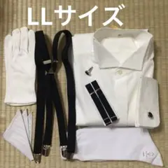 新春セール! 新郎セット! シャツLLサイズ ウエディング