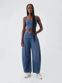 GAP ミッドライズ ホースシュー デニム