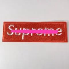 シュプ ロゴ刺繍ワッペン オレンジ