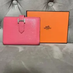 HERMES エルメス ベアンコンパクト ローズリップスティック シェーブル