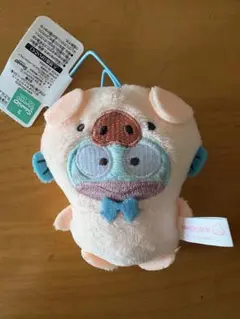 サンリオキャラクターズ　どうぶつ着ぐるみマスコット ハンギョドン　こぶた