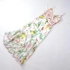 TADASHI SHOJI タダシショージ ホワイト 花柄 総柄 ワンピース