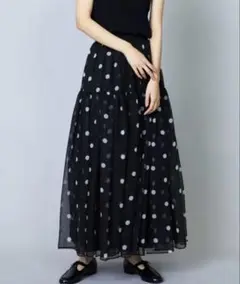 1er Arrondissement 37,400円 ドットギャザースカート