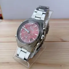 SEIKO SUS アラームクロノメンズクォーツ腕時計SS