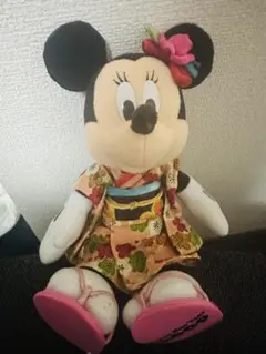 ミニーマウス 着物 ぬいぐるみ 2009年 お正月