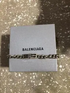 BALENCIAGA シルバーチェーンブレスレット