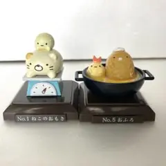 すみっこぐらし　図鑑フィギュアコレクション　2つ