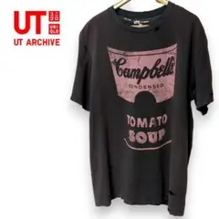 ユニクロ UT アーカイブ アンディ・ウォーホル Tシャツ L ダメージ加工