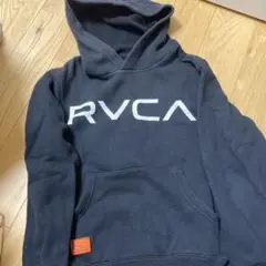 RVCA フード付きパーカー 130サイズ ブラック
