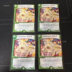 A9785 トレジャーマップ 4枚セット