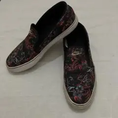 Nike フローラル スリッポン　総柄　花柄　28 スニーカー　くつ　シューズ