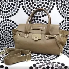 ジミーチュウ RASALIE 2WAY ショルダー トート ハンドバッグ レザー