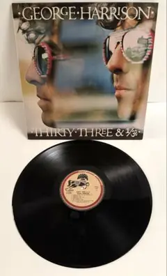 ★ジョージ・ハリスン★ ー33 1/30ー LP盤レコード1枚　全10曲