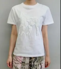 Labyrins Dont Cry Horse Tshirt White
