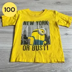 ミニオン Tシャツ イエロー　黄色　4T サイズ100 男の子　女の子