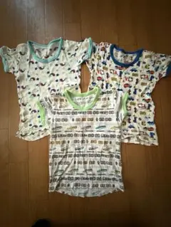 子供用　肌着　シャツ3枚セット