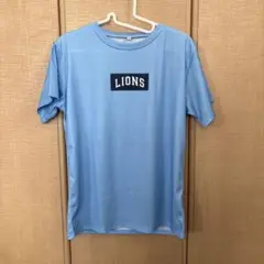 LIONS 冷感Tシャツ　水色 160