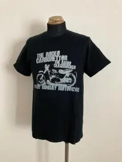 THE RODEO CARBURETTOR Tシャツ M 鍛治毅 良品 バイク柄