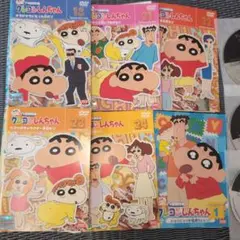 クレヨンしんちゃん DVD 6本 第8期18,21,22,23,24 9期1