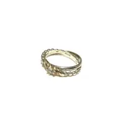 4°C K10 silver コンビリング ring 925 accessory