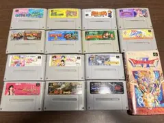 当時物　スーパーファミコン　カセット　15本