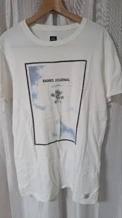 BANKS JOURNAL 100%オーガニックコットン Tシャツ