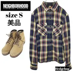 【美品】NEIGHBORHOOD ネイバーフッド チェック ネルシャツ メンズ