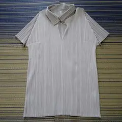超美品★ISSEY MIYAKE イッセイミヤケ プリーツプリーズ 半袖