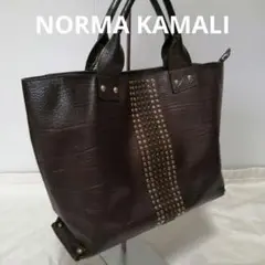 NORMA KAMALI レザー トートバッグ