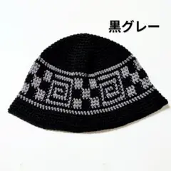 クラッシャーハット バケットハット ビーニー 帽子 古着 グランジ y2k 韓国