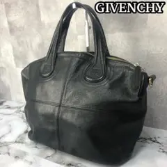 美品 ジバンシー トートバック ナイチンゲール 4Gロゴ ゴールド金具 A4可能
