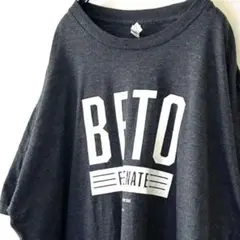 アメリカンアパレル BETO FOR SENATE Tシャツ 2XL グレー古着