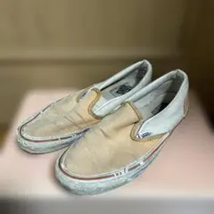 vans slip-on オレンジ　アメリカ製