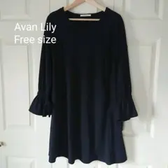「お値下げ中」Avan Lily ワンピース(free size )