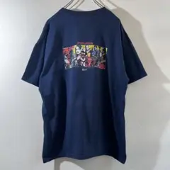 T-624 Harkins Theatres プリント Tシャツ ネイビー L